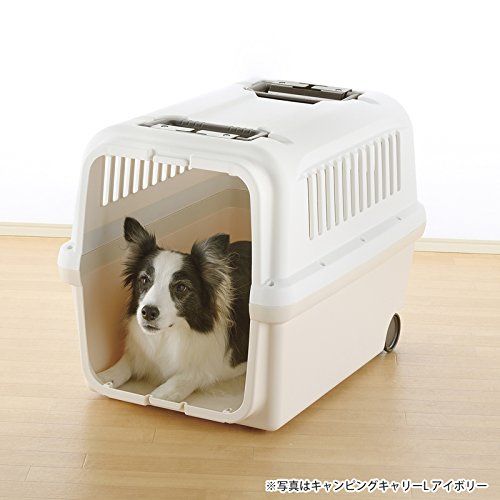 リッチェル キャンピングキャリー 大型犬 ダークブラウン XL サイズ