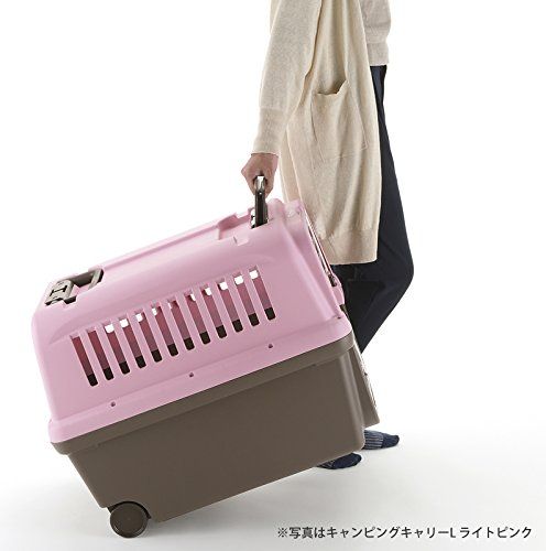 リッチェル キャンピングキャリー 大型犬 ダークブラウン XL サイズ