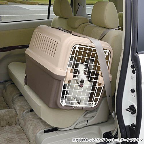 リッチェル キャンピングキャリー 大型犬 ダークブラウン XL サイズ