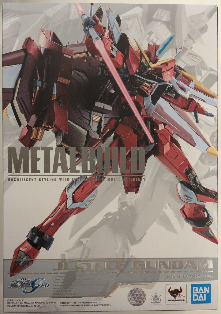 BANDAI SPIRITS METAL BUILD 機動戦士ガンダムSEED ジャスティスガンダム