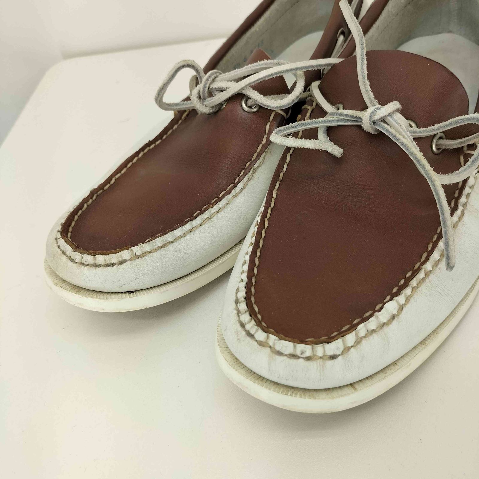 ラッセルモカシン Russell Moccasin 90S 4118 BOAT SHOE デッキ