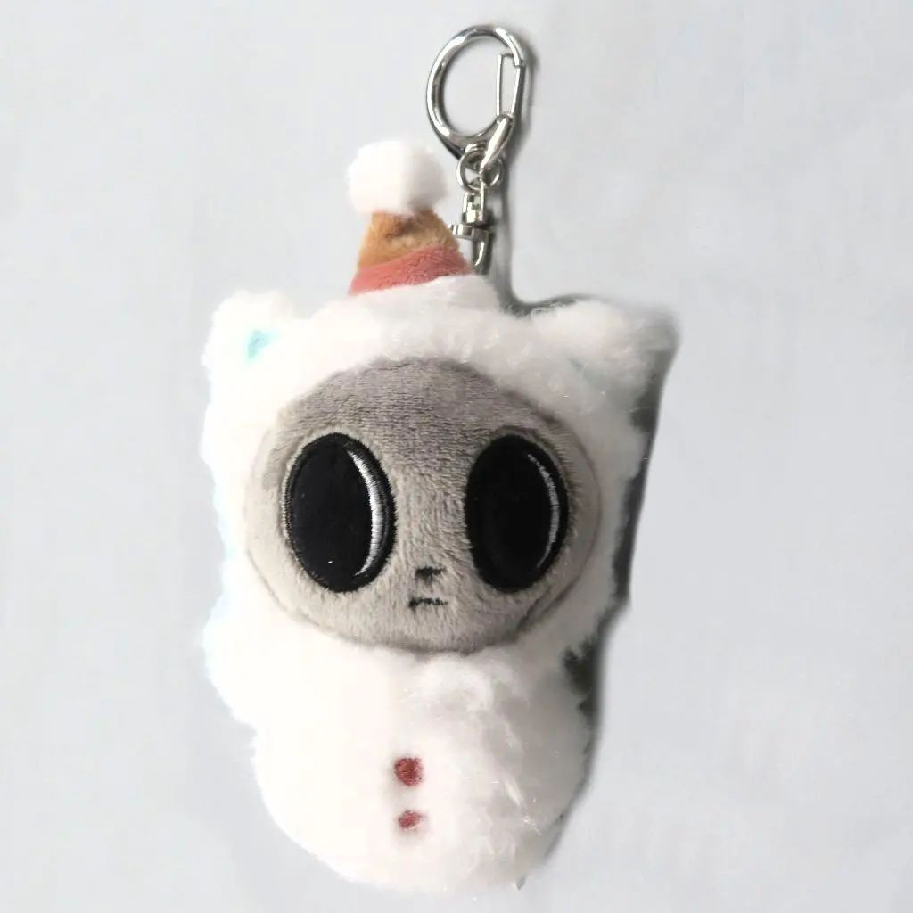【中古】ぬいぐるみマスコット・ぬいぐるみバッジ テヒョン(TOMORROW X TOGETHER) PLUSHキーリング(Holiday Ver.) DA-GO-NYANG PPULBATU SNOW MAGIC OFFICIAL MERCHANDISE
