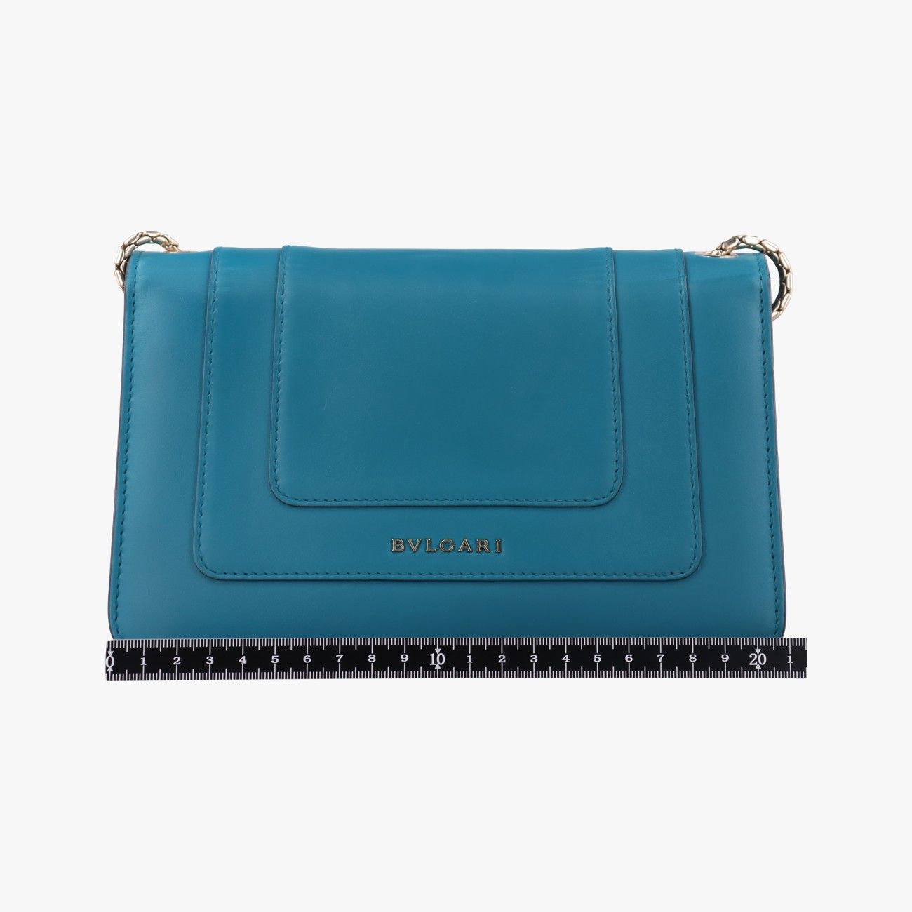 ブルガリBvlgariセルペンティ フォーエバー ブルー レザー MM.M17