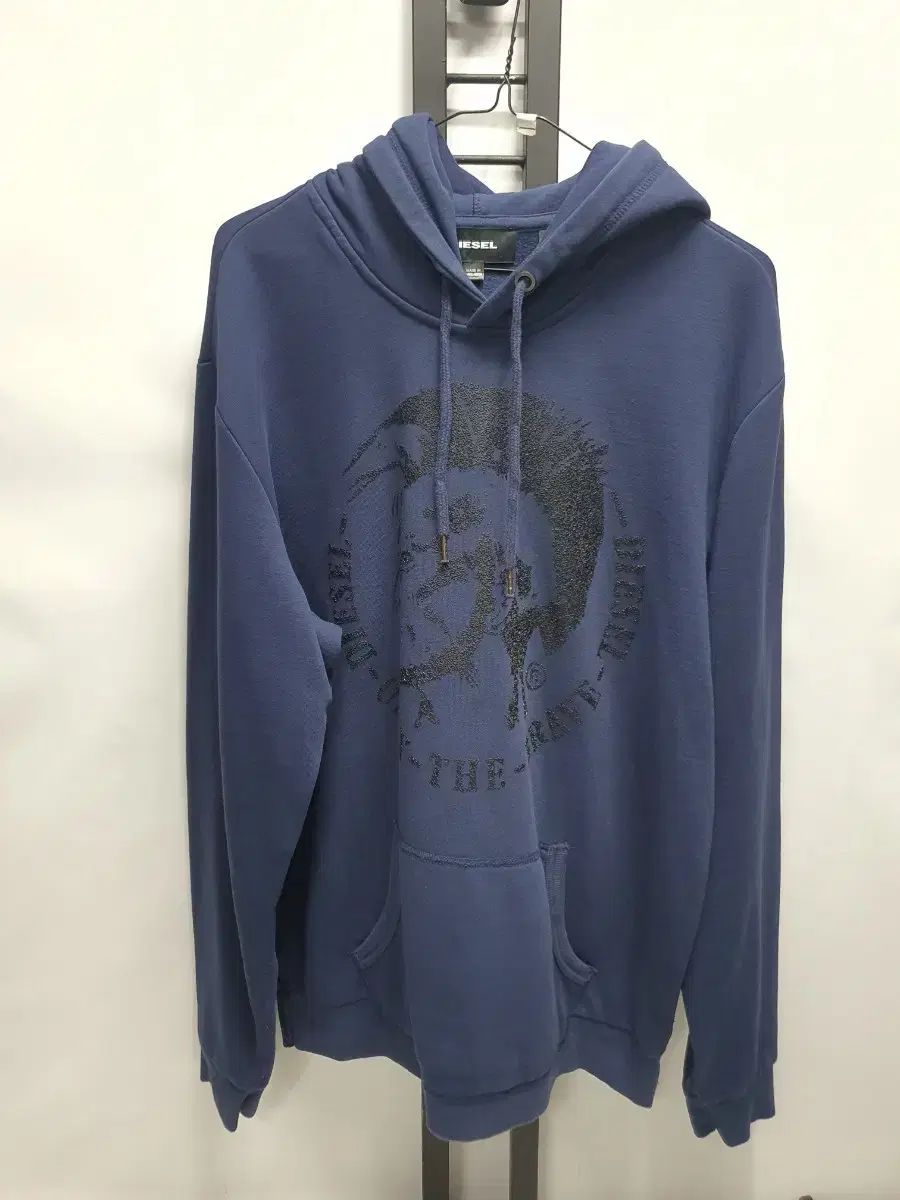 DIESEL WHO Tシャツ ウール ネイビー xl