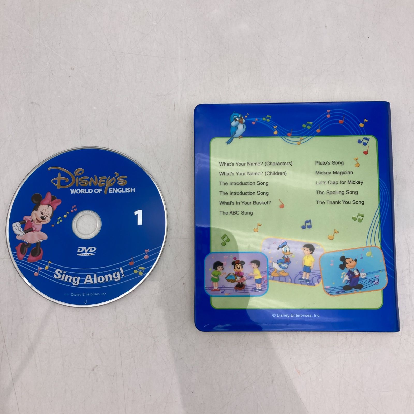 シングアロング　旧子役DVD　ディズニー英語システム　DWE　506226 シングアロング 新子役DVD DWE ディズニー英語システム 605326 - メルカリ