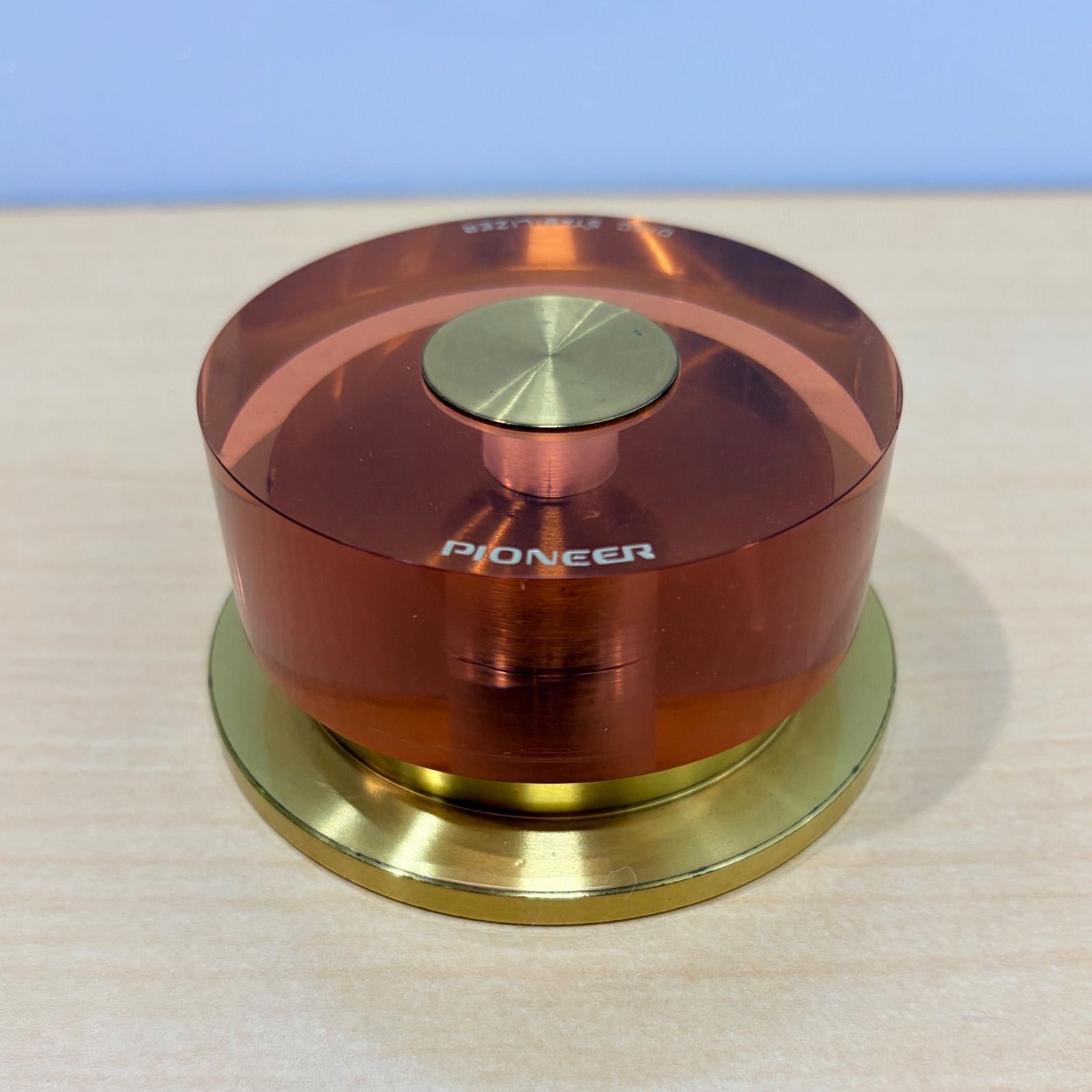【希少】Pioneer パイオニア ディスクスタビライザー レコード用 重厚