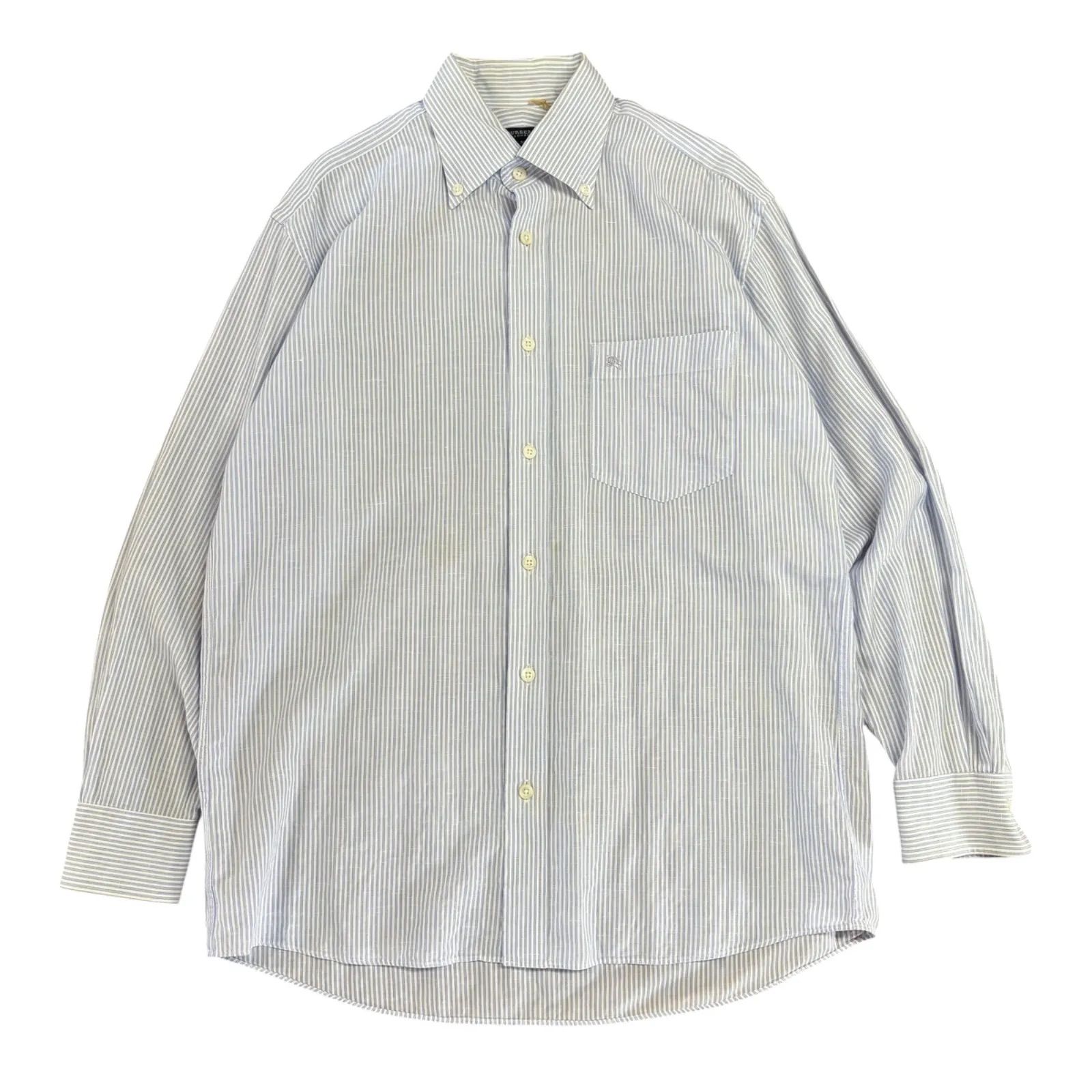 バーバリー LONDON BURBERRY 古着 長袖 Burberrys 00s Cotton Broad 