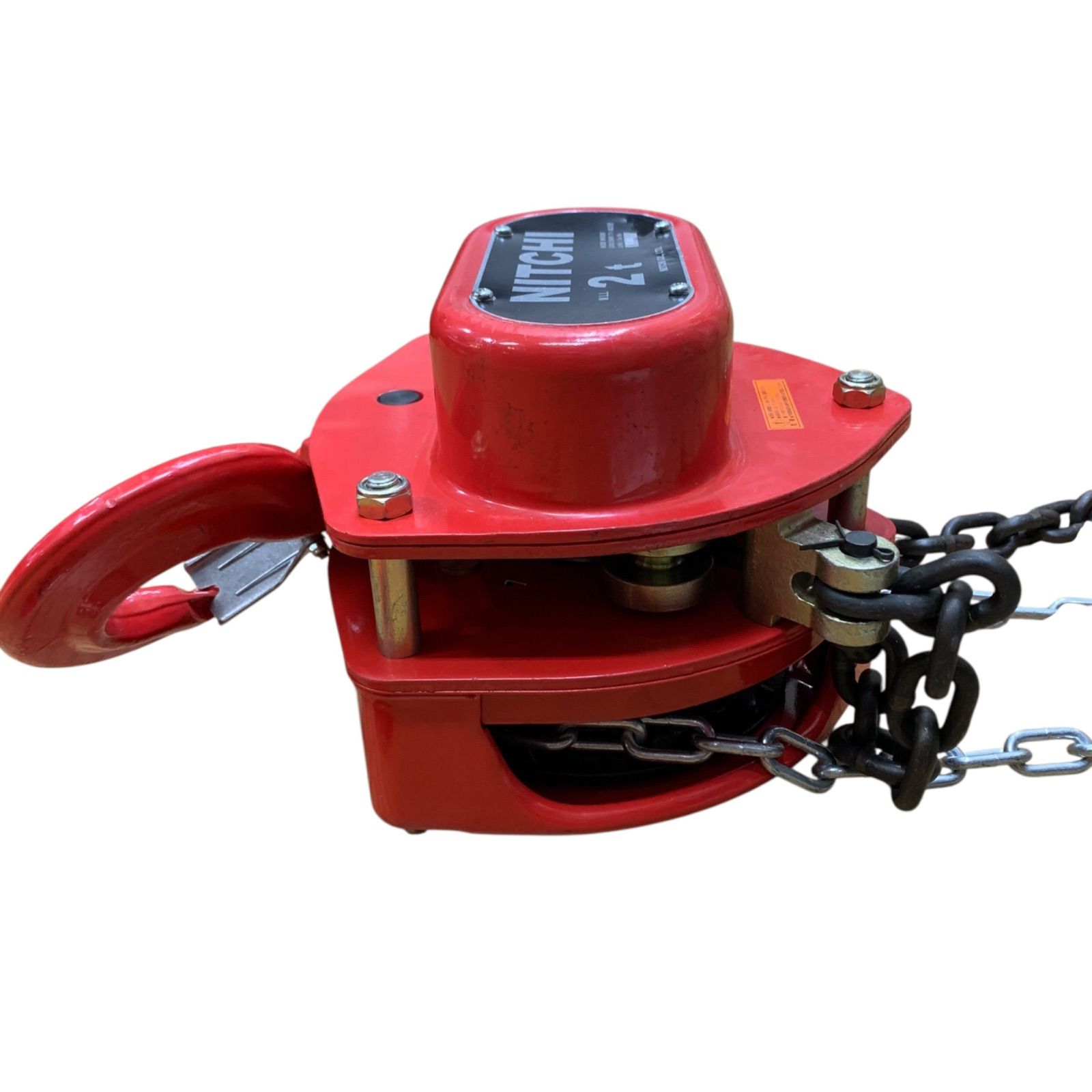 NITCHI ニッチ チェーンブロック 2.0t HN10200 中古 M80623-4 NITCHI ニッチ チェーンブロック 2.0t HN10200 中古 M80623-4