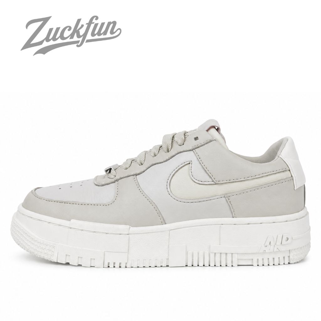 NIKE AIR FORCE 1 PIXEL LIGHT STONE エア フォース 1 ピクセル ライトストーン ホワイト グレージュ 白 レディース ナイキ スニーカー 23.5 cm U10283