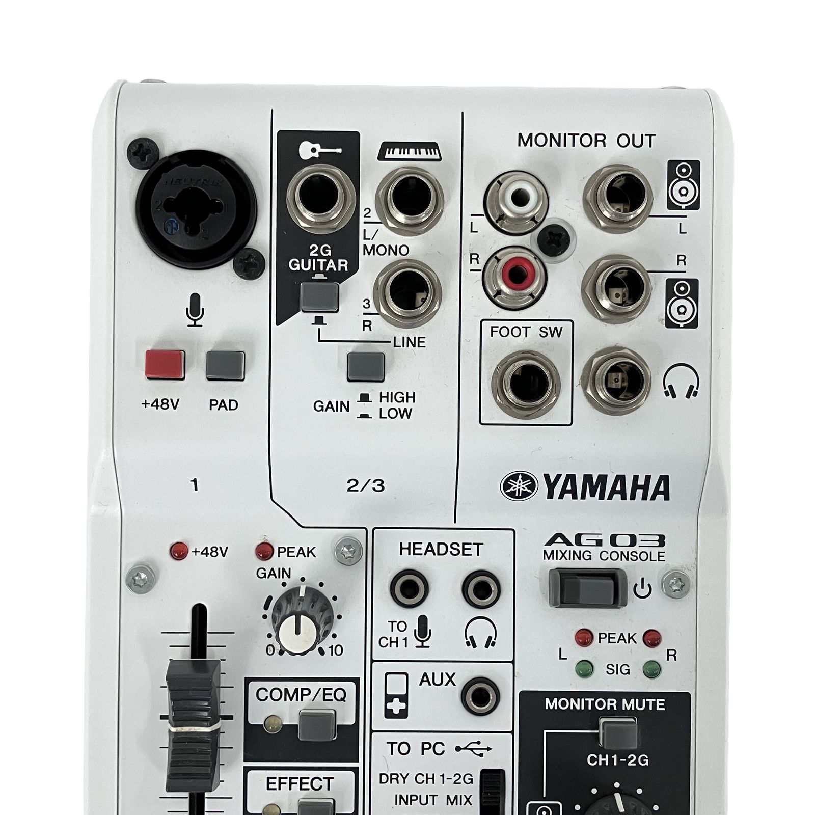 YAMAHA AG03 ストリーミング ミキサー ヤマハ 音響機器 中古 Y11374025