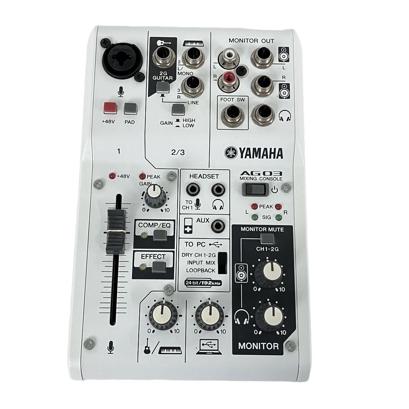 YAMAHA AG03 ストリーミング ミキサー ヤマハ 音響機器 中古 Y11374025