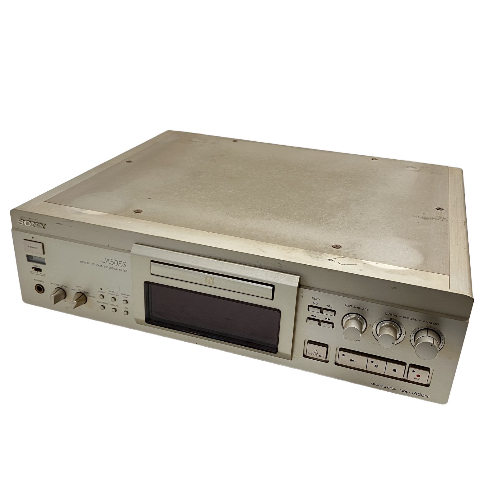 SONY MDS-JA50ES ソニー MDデッキ レコーダー 音響機材 ジャンク W11309061
