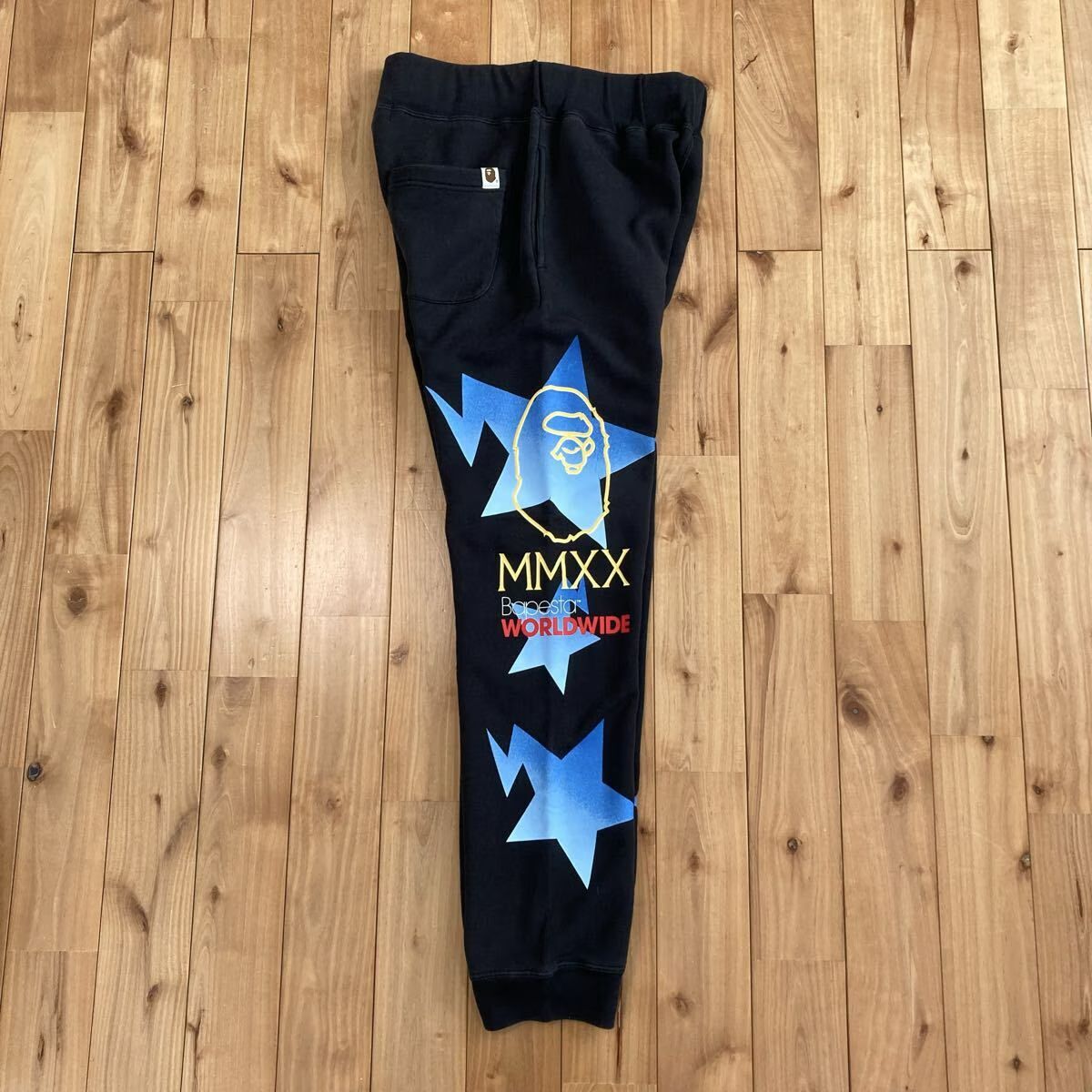 BAPE STA LOGO スウェットパンツ Sサイズ a bathing ape star sweat
