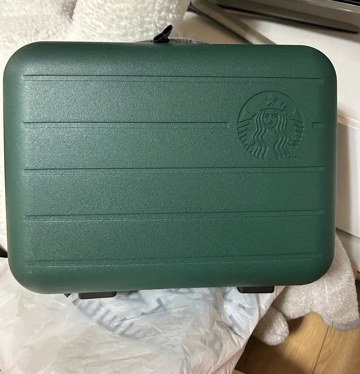 スターバックス ミニキャリーケース グリーン
