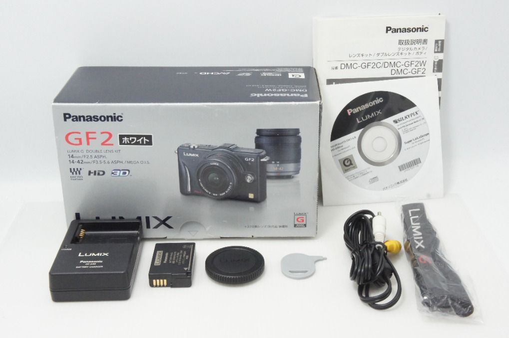 良品 Panasonic パナソニック LUMIX DMC-GF2 ボディ ミラーレス一眼