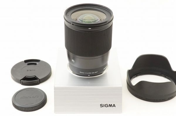 ☆良品☆ SIGMA シグマ 16mm F1.4 DC DN Contemporary マイクロフォーサーズ用 ♯26062101