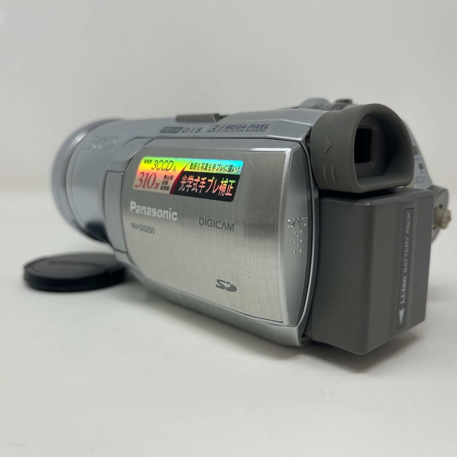 即購入OK 動作確認OK Panasonic NV-GS250-S miniDV デジタルビデオ