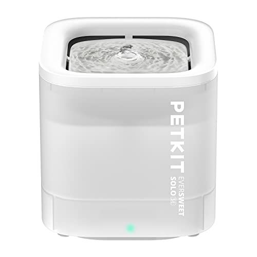 PETKIT ペット用 みずのみ器 自動給水器 循環式 犬 猫 静音ポンプ 自動パワーオフ 1.8L大容量 (ホワイト)★m 4b8f259f