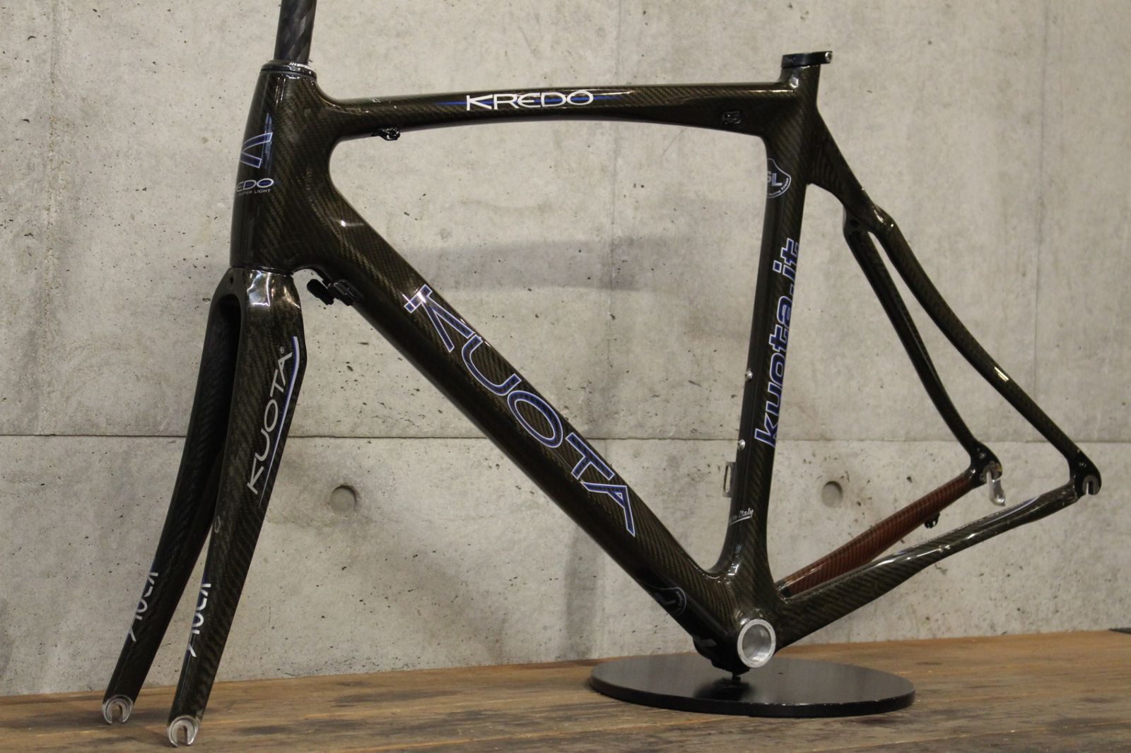クオータ KUOTA クレド KREDO 2007 Lサイズ カーボン ロードバイク フレームセット 【福岡店】