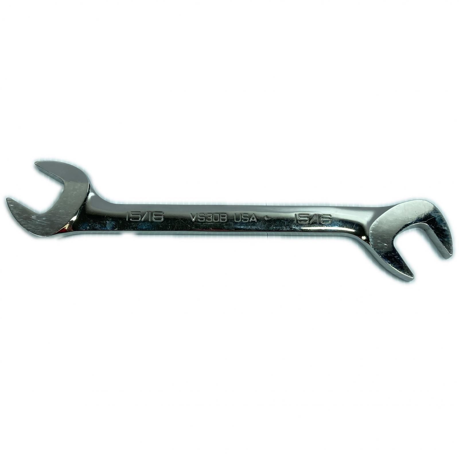 Snap-on スナップオン 4wayオープンエンドアングルレンチ 15/16 VS30B シルバー