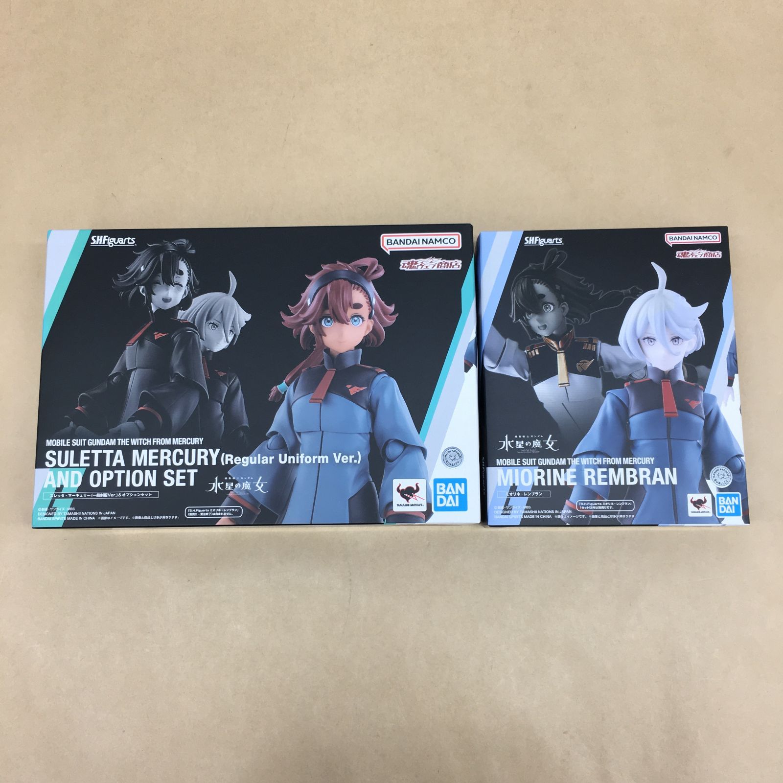 未開封 S.H.Figuarts スレッタ (一般制服Ver.)＆オプションセット / ミオリネ フィギュアーツ【WS1997-003】