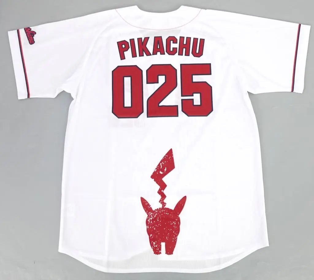 【中古】衣料雑貨 ピカチュウ#25 カープオリジナル ポケモンレプリカユニフォーム ホワイト Lサイズ 「広島東洋カープ×ポケモンベースボールフェスタ2026 ~30年の想いをボールに込めて~」