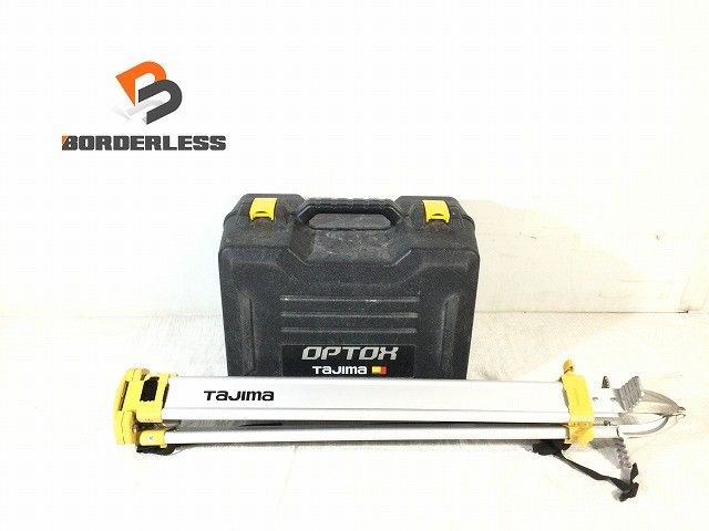 ☆中古品※コメント必読☆Tajima タジマ ローテーティングレーザー TRL-315H デジタル受光器(TRL-DRCV) ケース 三脚付き131146