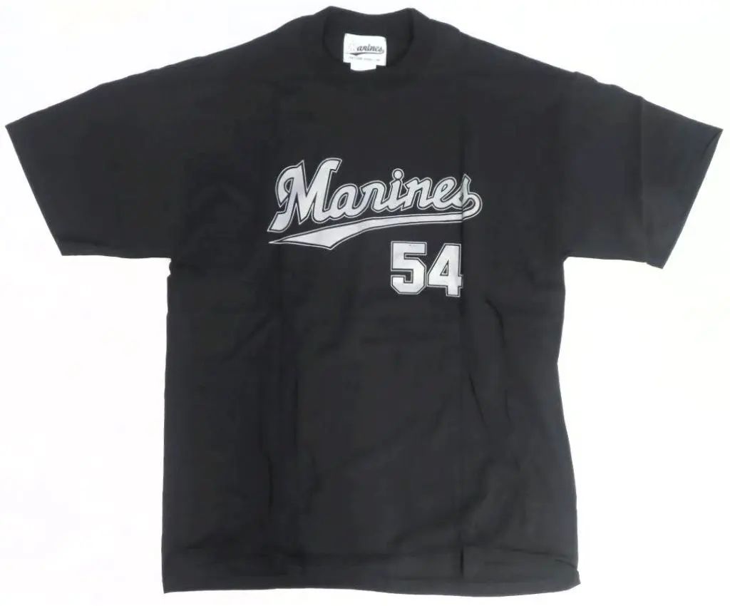 中古】Tシャツ 黒木知宏#54(千葉ロッテマリーンズ) Tシャツ ブラック L 