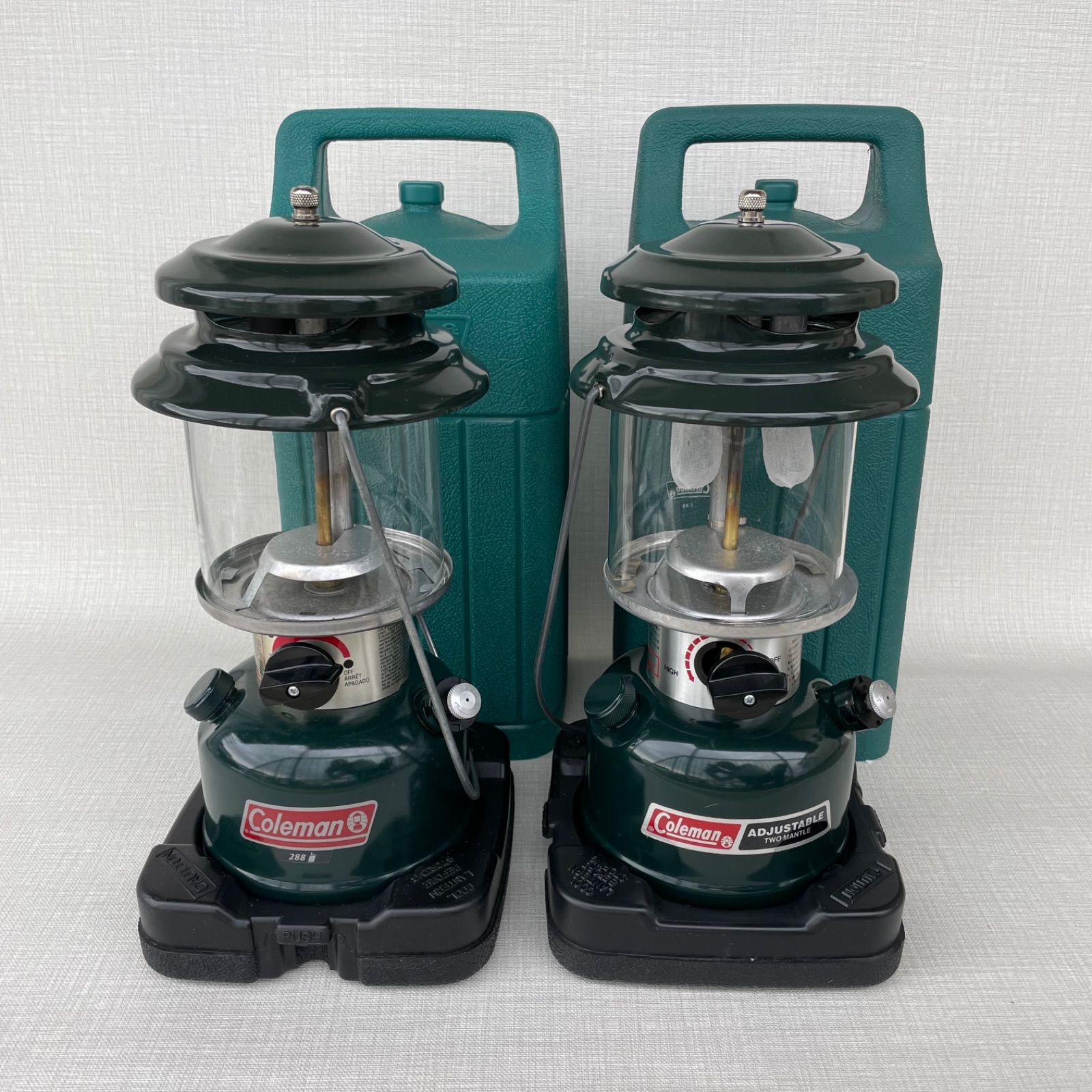 美品・92年/97年製】コールマン 288 ツーマントルランタン 2台セット
