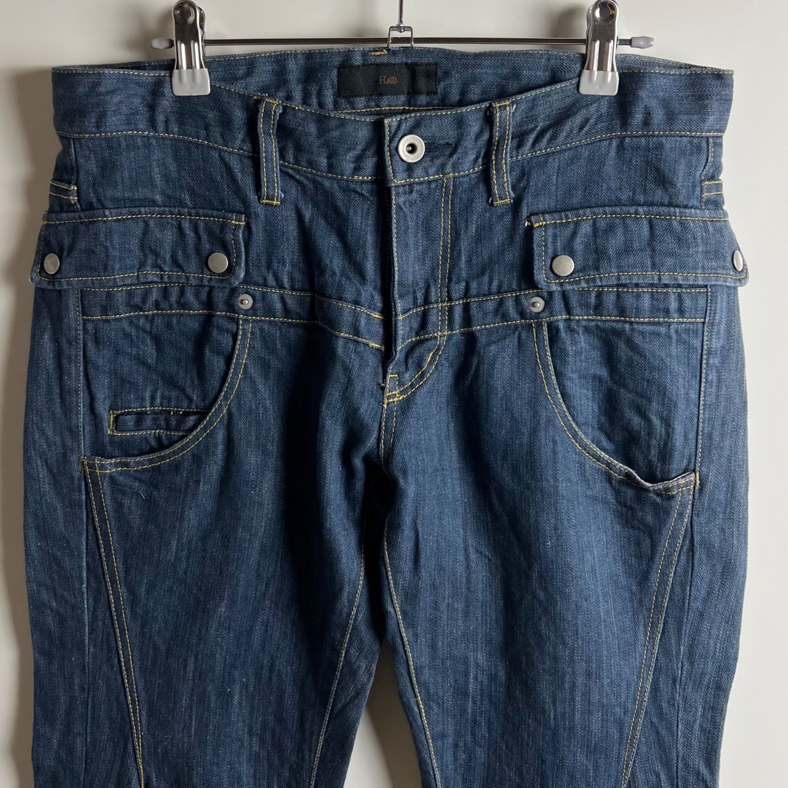 HALB 00s kiminori archive double pockets denim pants L ハルプ