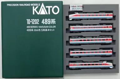 【中古】鉄道模型 1/150 489系 白山色 5両基本セット [10-1202]
