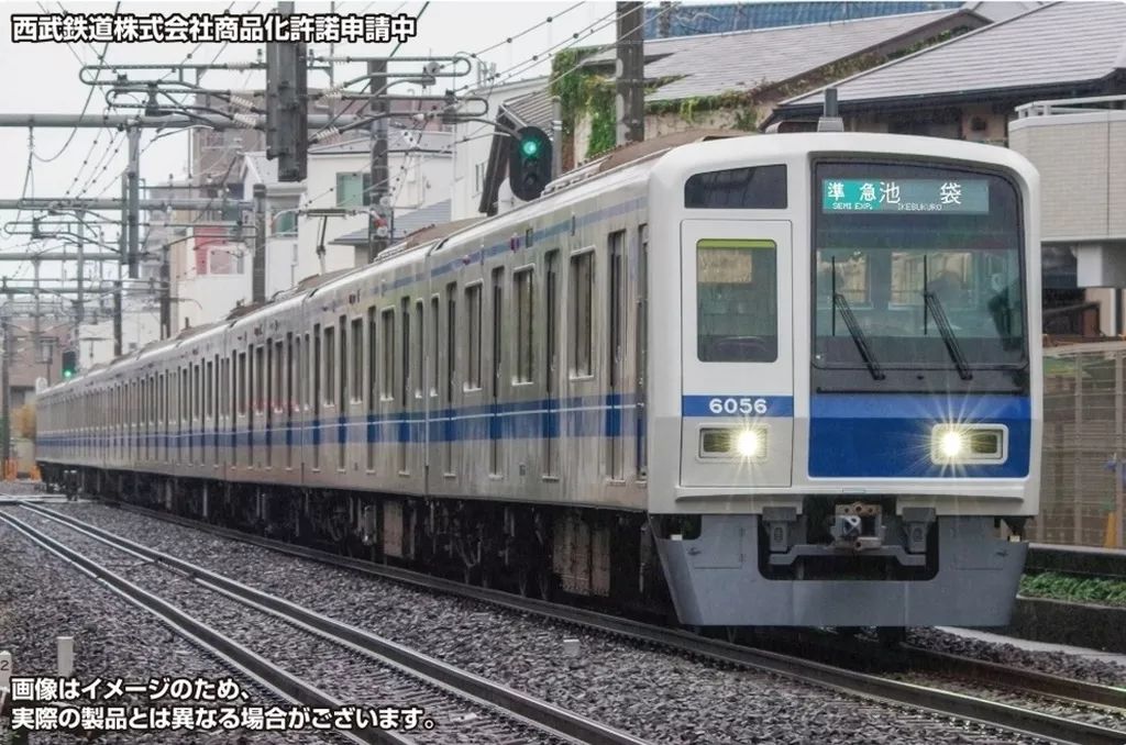 【中古】鉄道模型 1/150 西武6000系アルミ車(6156編成・シングルアームパンタグラフ)基本4両編成セット(動力付き) [31993]