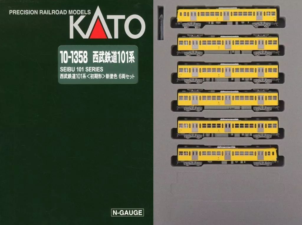 【中古】鉄道模型 1/150 西武鉄道101系＜初期形＞新塗色 6両セット [10-1358]