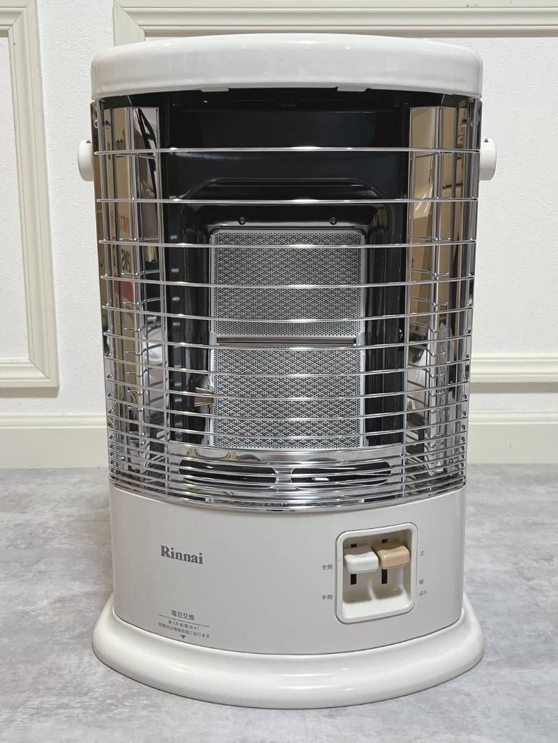 美品 Rinnai ガス赤外線ストーブ R-852PMSIII-401 都市ガス用 21年製