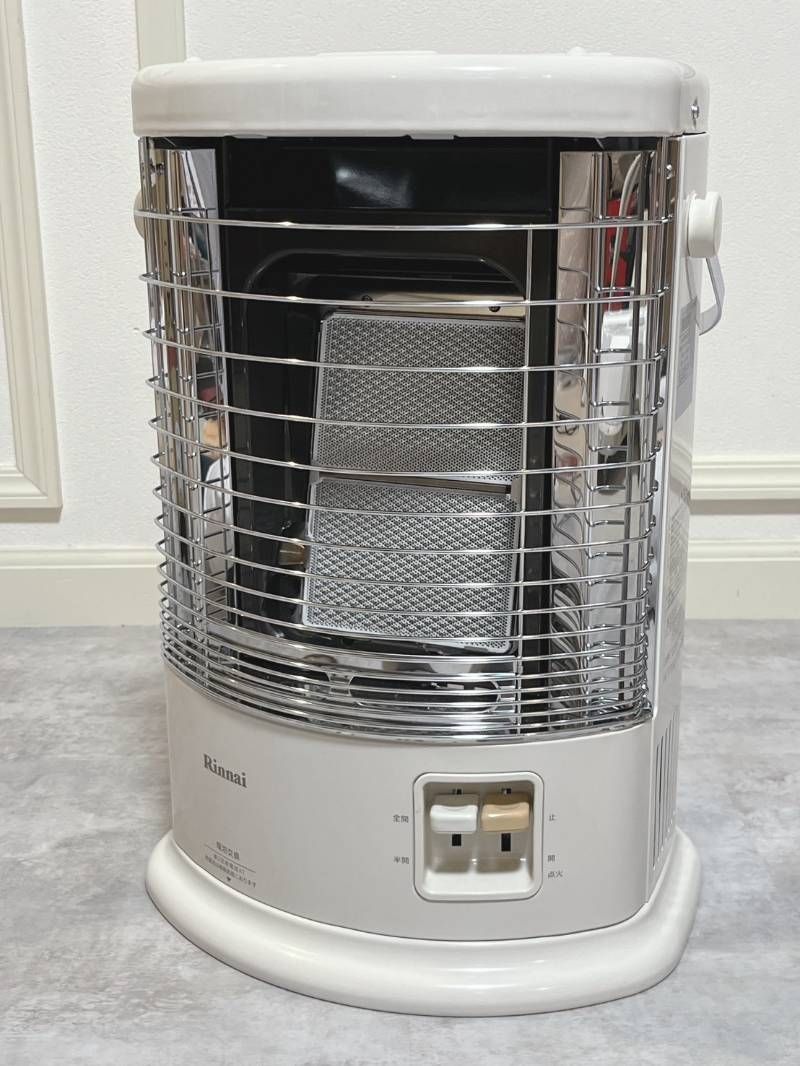 美品 Rinnai ガス赤外線ストーブ R-852PMSIII-401 都市ガス用 21年製 美品 Rinnai ガス赤外線ストーブ R-852PMSIII-401 都市ガス用 21年製
