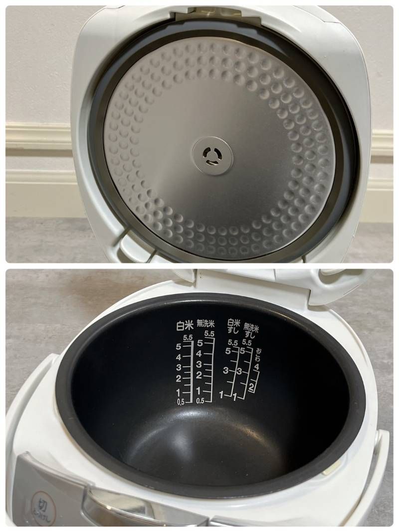 TOSHIBA IHジャー炊飯器 RC-10HK ホワイト 21年製 IH炊飯器 - メルカリ