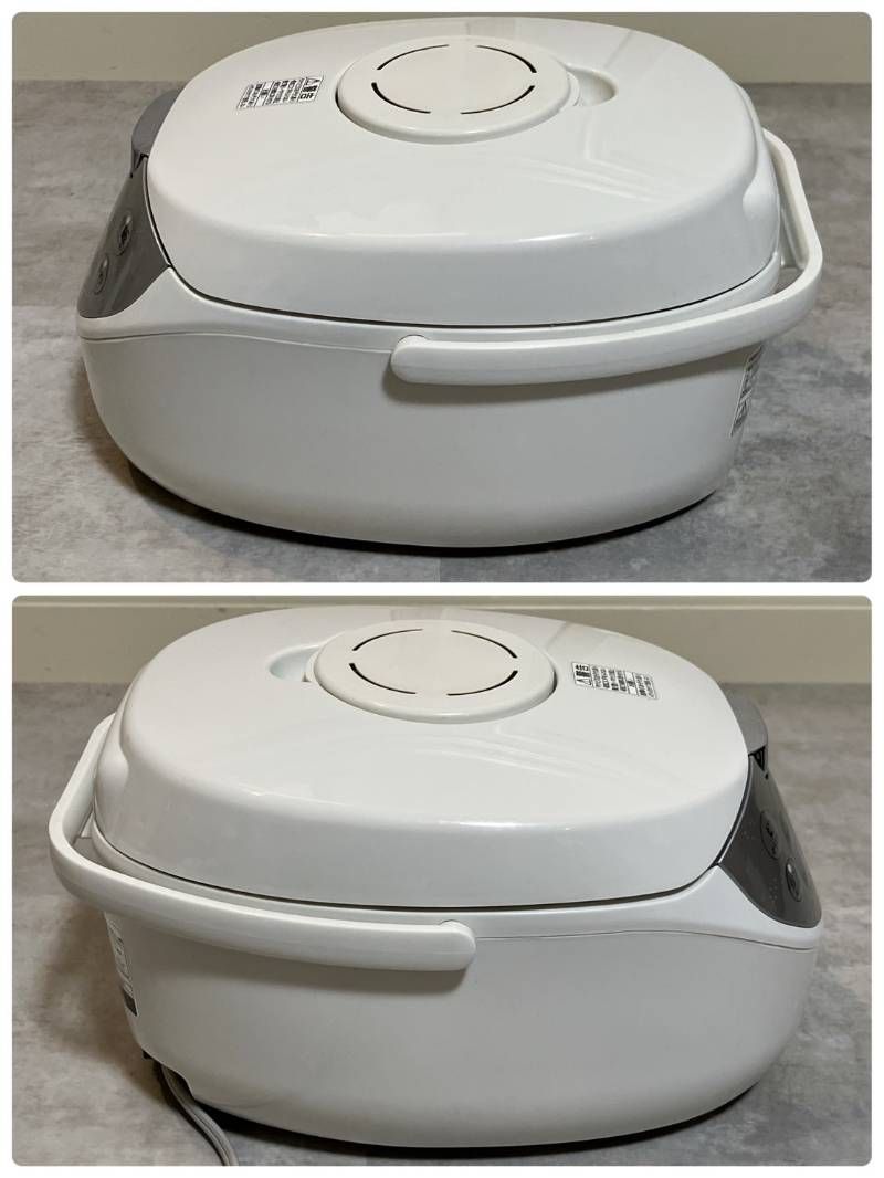 【販売決定】TOSHIBA RC-10HK IH炊飯器 ホワイト TOSHIBA IHジャー炊飯器 RC-10HK ホワイト 21年製 IH炊飯器 - メルカリ