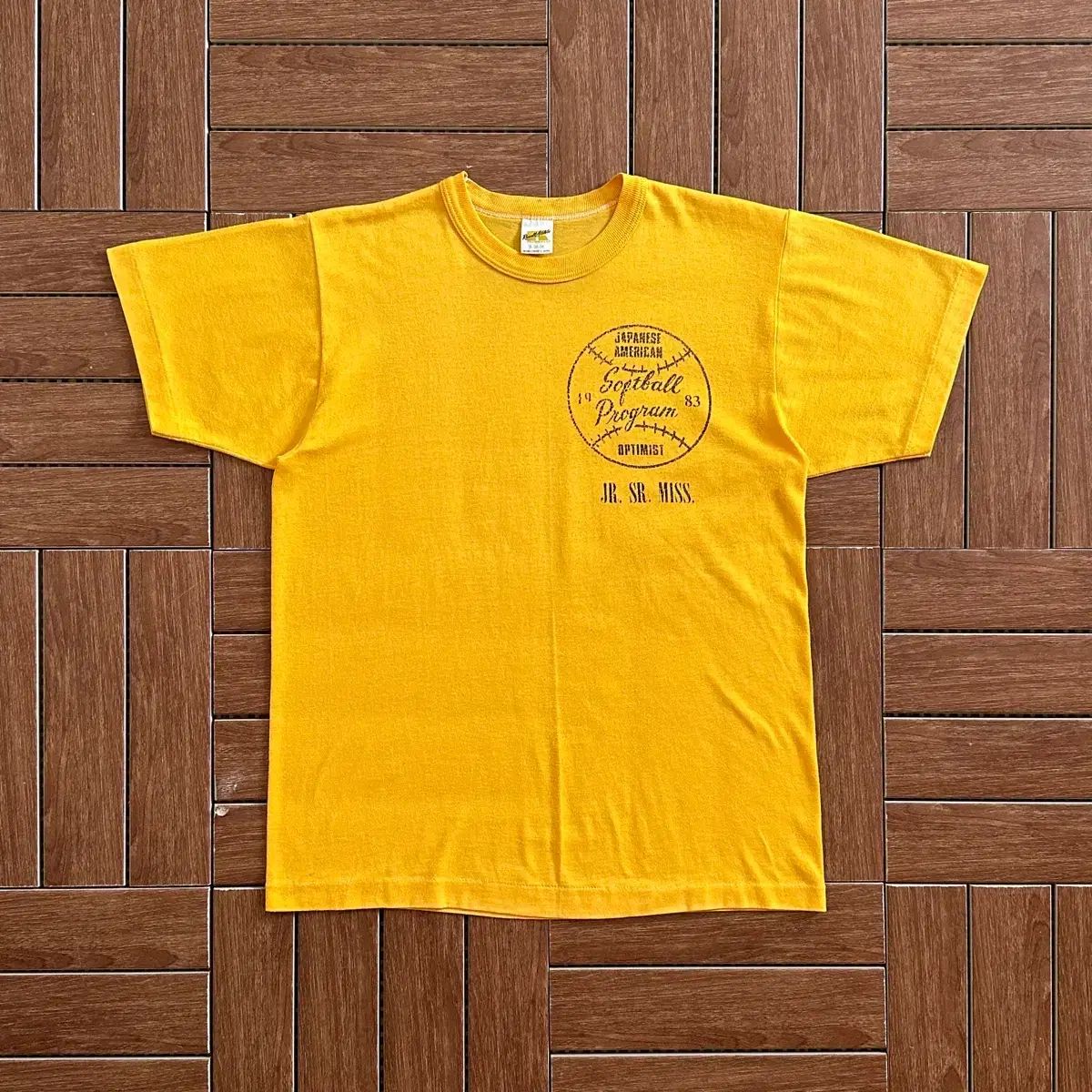80s ラッセル Athletic USA ヴィンテージ コットン 半袖Tシャツ S