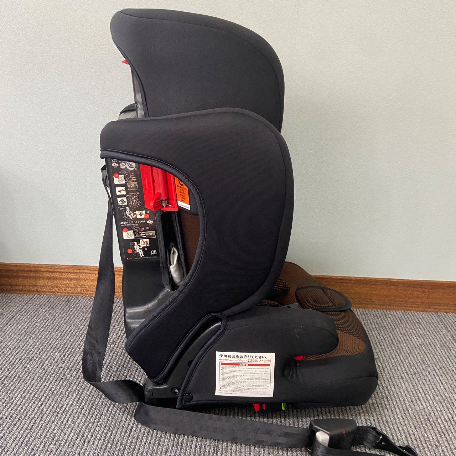 西松屋 スマートエンジェル ISOFIX チャイルドシート ハーネス
