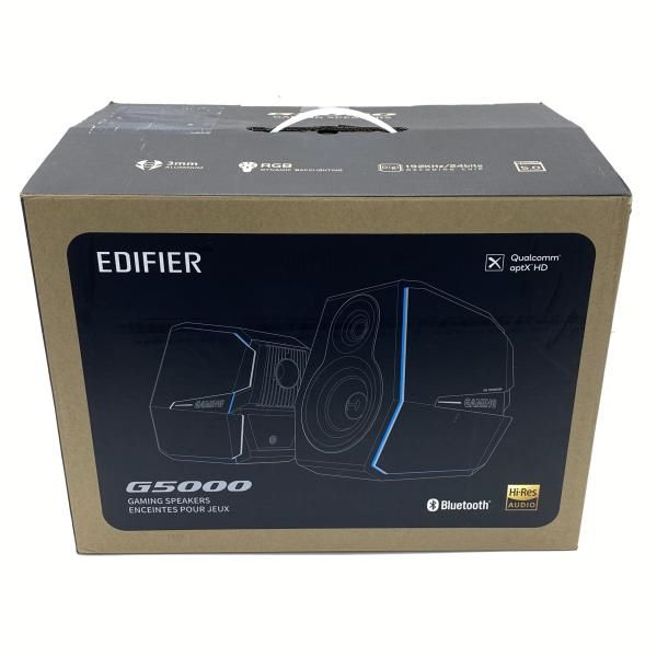 【中古】Edifier HECATE ゲーミングスピーカー G5000 ブラック[95]