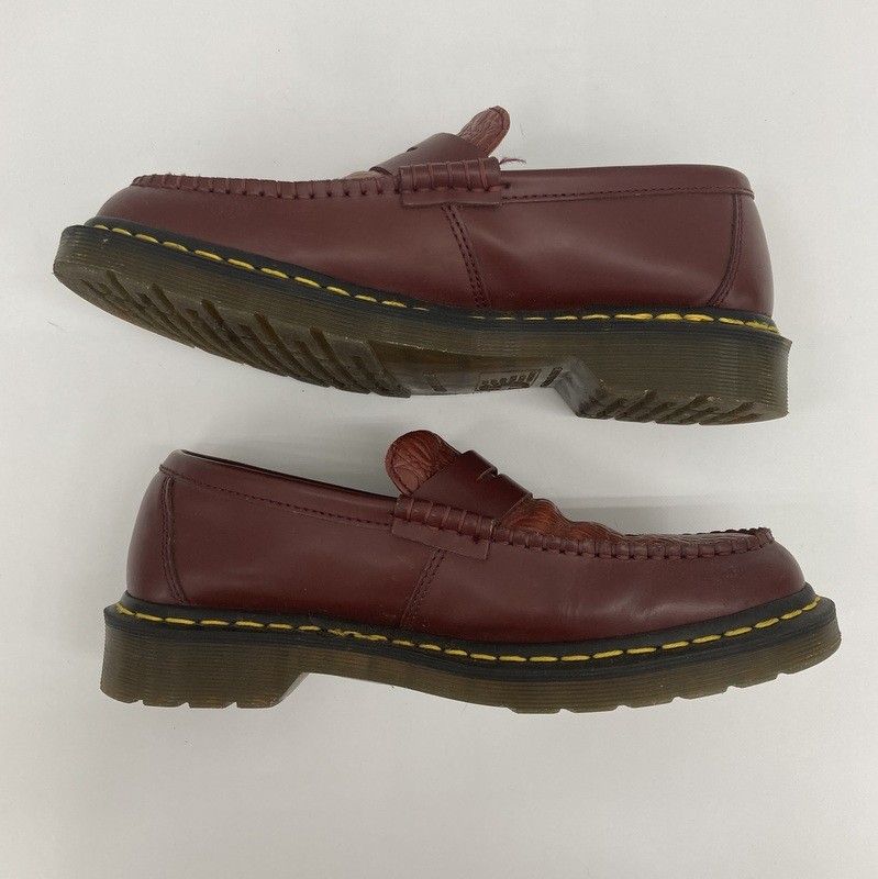 Dr.Martens × stussy ドクターマーチン ステューシー 限定 コラボローファー PENTON ペントン クロコダイル型押しレザー US8 26cm相当 シューズ レザー 革 アメカジ ストリート メンズ レッド 靴 ★SS909 Dr.Martens × stussy ドクターマーチン ステューシー 限定 コラボローファー PENTON ペントン クロコダイル型押しレザー US8 26cm相当 シューズ レザー 革 アメカジ ストリート メンズ レッド 靴 ★SS909