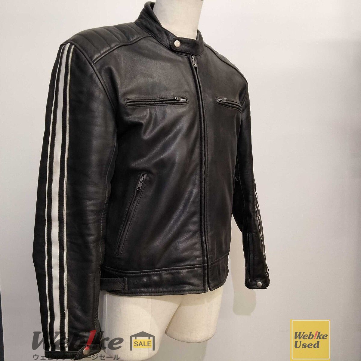 DEGNER シングルライダースレザージャケット RXBI32120