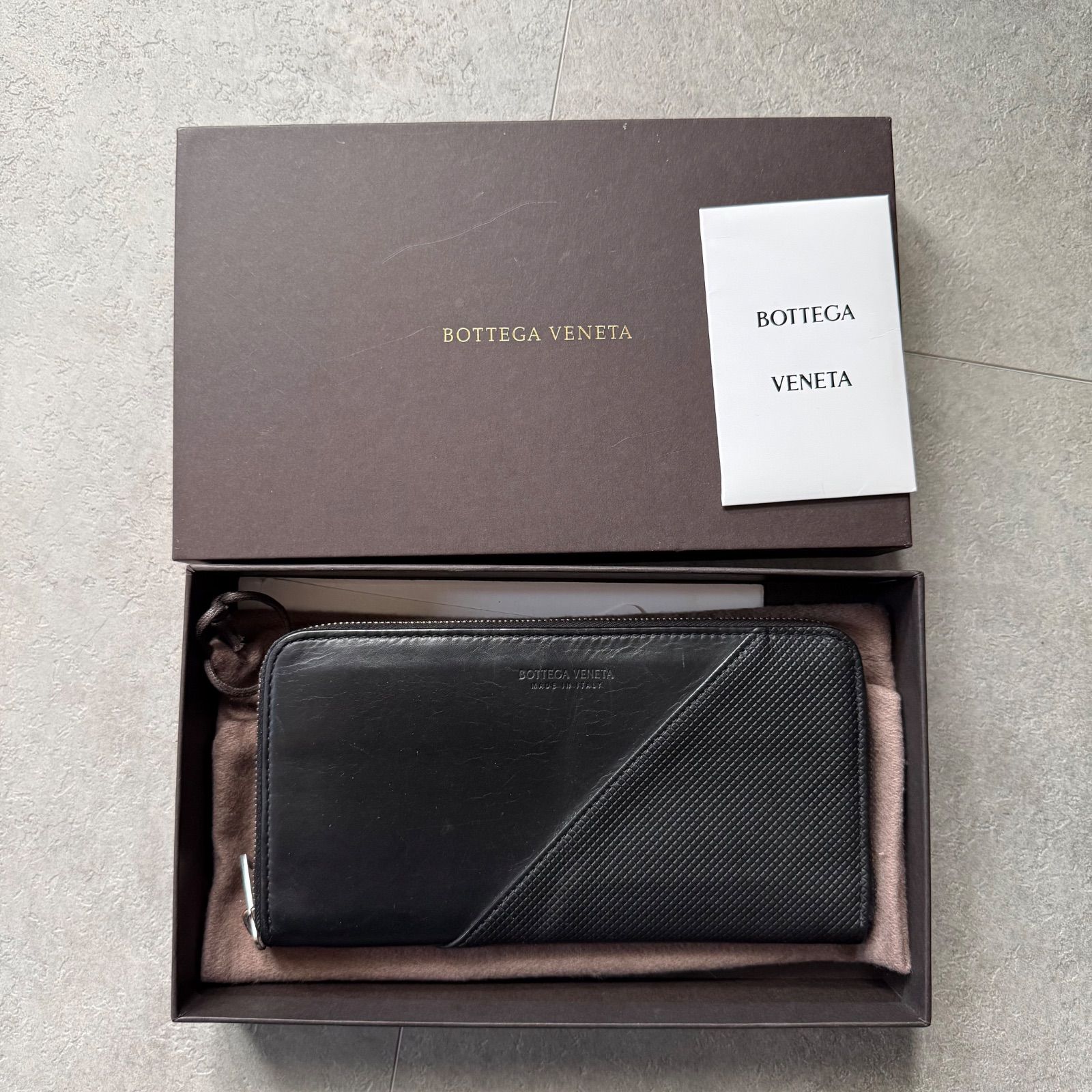 BOTTEGA VENETA ボッテガヴェネタ マルコポーロ ラウンドファスナー長