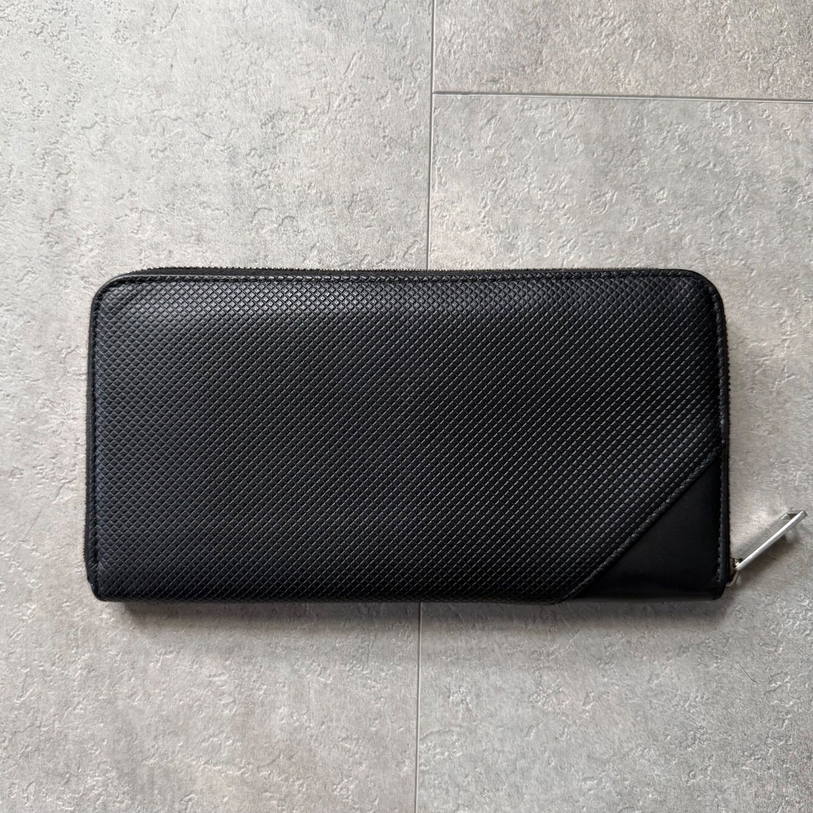 BOTTEGA VENETA レザー長財布 パンチングレザー BOTTEGA VENETA ボッテガヴェネタ マルコポーロ ラウンドファスナー長