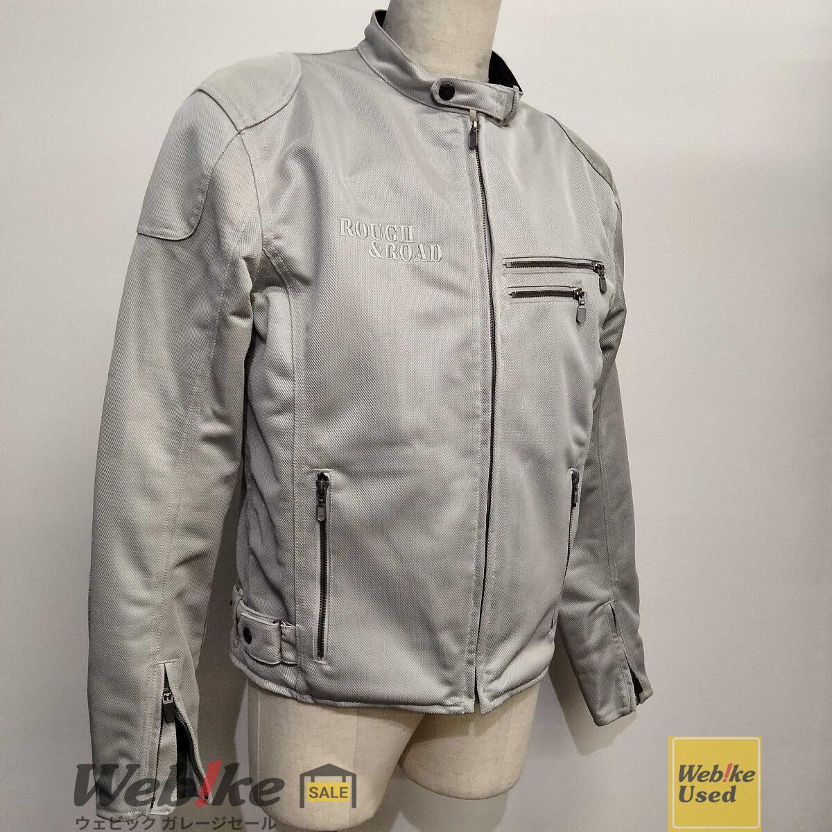 ROUGH＆ROAD RR7308 ライディングZIPメッシュジャケットEM | サイズ：LL/XL RXBI32318