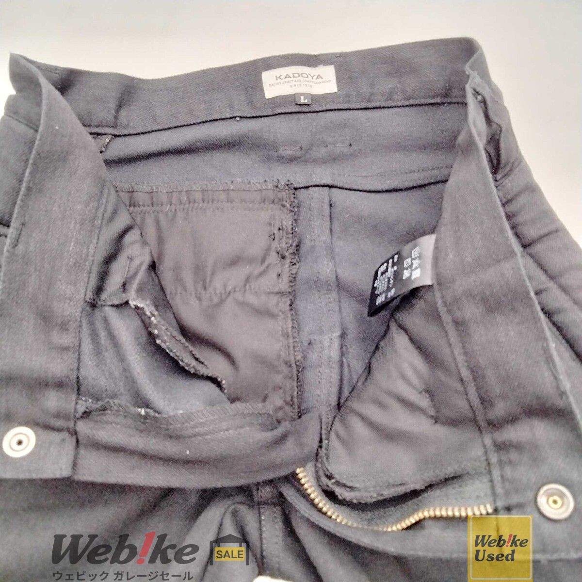 KADOYA CORSA DENIM VMX MOTO デニムパンツ | サイズ：L RXBI32334