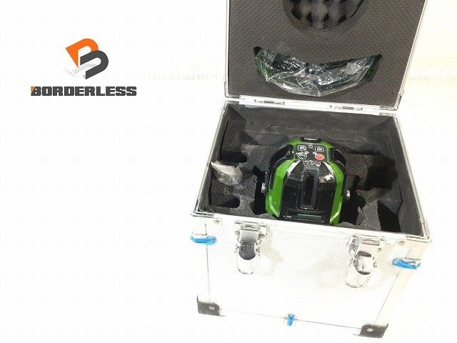 ☆中古品☆ムラテックKDS リアルグリーンレーザー墨出し器 ATL-66RG129708