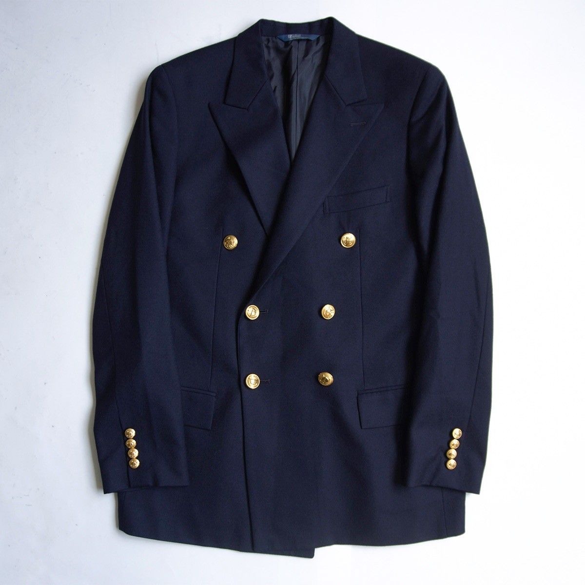 最高級品】POLO RALPH LAUREN【テーラードジャケット /紺ブレ】170