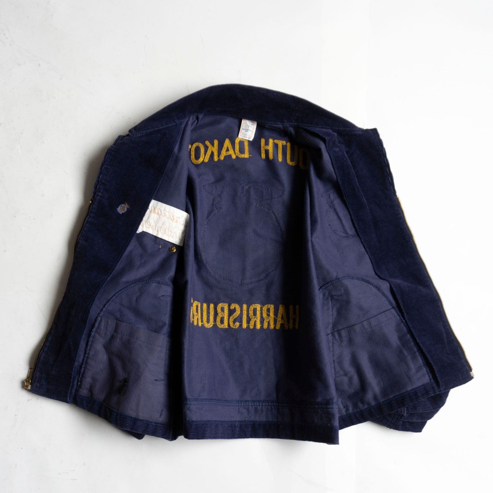 【ビッグサイズ】 FFA ファーマーズ ジャケット【ワーク ジャケット】46 SOUTH DAKOTA コーデュロイ 刺繍 古着 s2606075 ビッグサイズ】 FFA ファーマーズ ジャケット【ワーク ジャケット】46