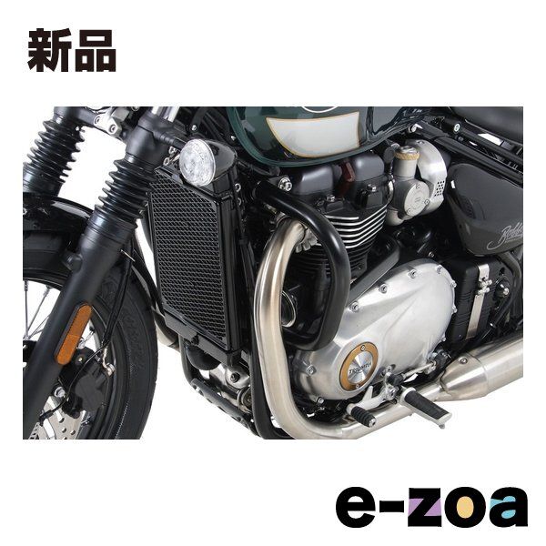 HEPCO&BECKER（ヘプコアンドベッカー） エンジンガード ブラック Bonneville Bobber 17-23 50175580001 (2631127)